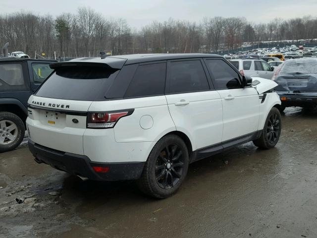 SALWR2PF1GA657621 - 2016 LAND ROVER RANGE ROVE WHITE photo 4