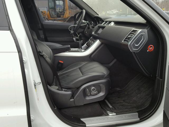 SALWR2PF1GA657621 - 2016 LAND ROVER RANGE ROVE WHITE photo 5