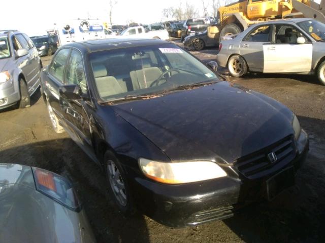 1HGCG668X2A041274 - 2002 HONDA ACCORD EX BLACK photo 1