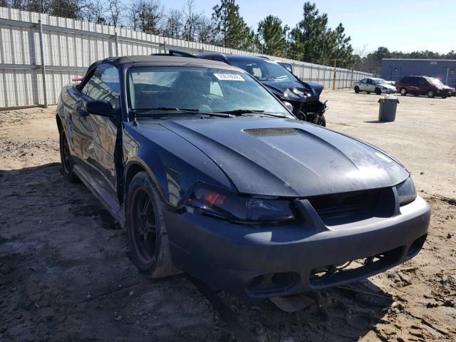 1FAFP44441F166262 - 2001 FORD MUSTANG BLACK photo 1