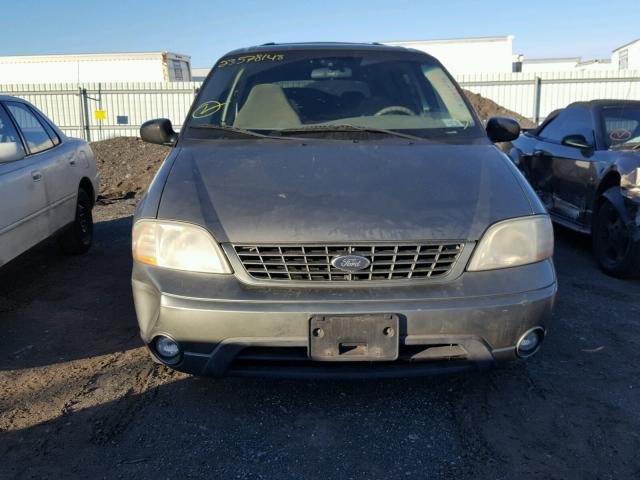 2FMZA51402BA23861 - 2002 FORD WINDSTAR L GREEN photo 9