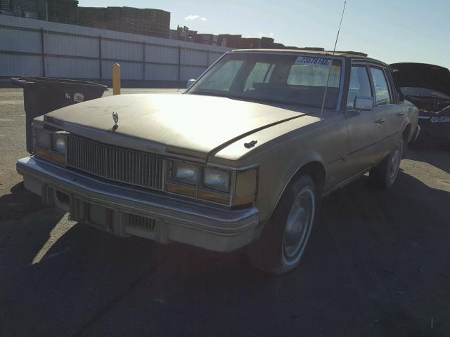 6S69R7Q463122 - 1977 CADILLAC SEVILLE GOLD photo 2