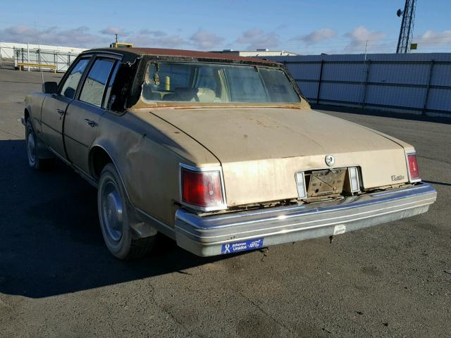 6S69R7Q463122 - 1977 CADILLAC SEVILLE GOLD photo 3