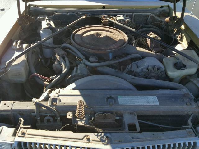 6S69R7Q463122 - 1977 CADILLAC SEVILLE GOLD photo 7