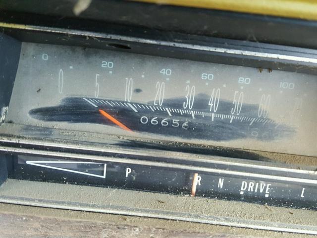 6S69R7Q463122 - 1977 CADILLAC SEVILLE GOLD photo 8