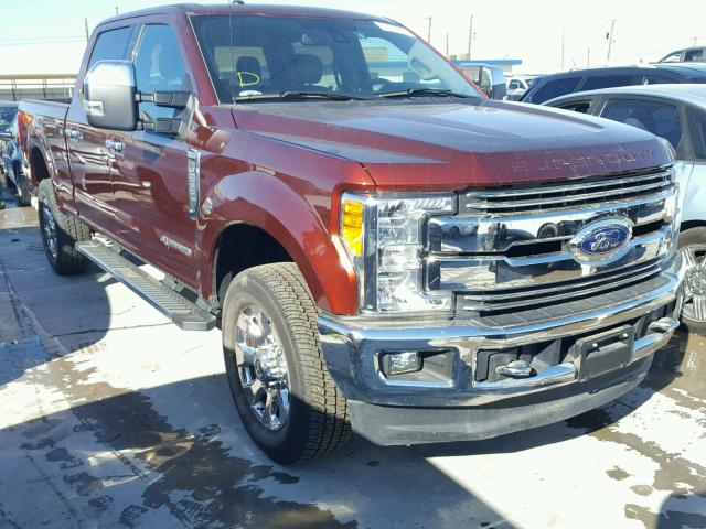 1FT7W2BT3HEB57360 - 2017 FORD F250 SUPER BROWN photo 1