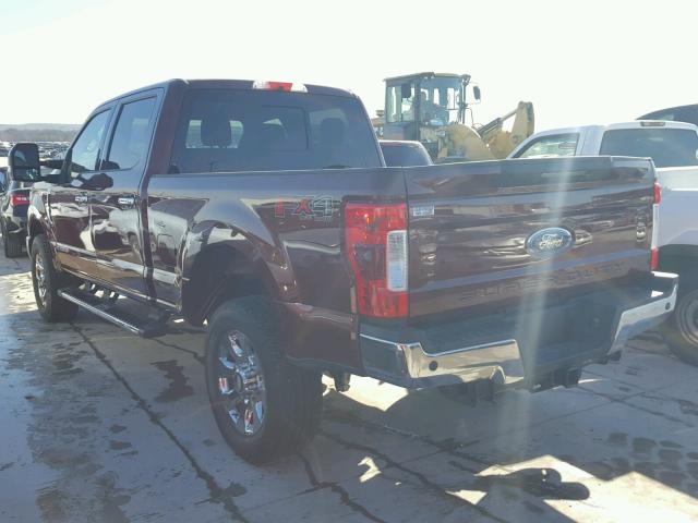 1FT7W2BT3HEB57360 - 2017 FORD F250 SUPER BROWN photo 3