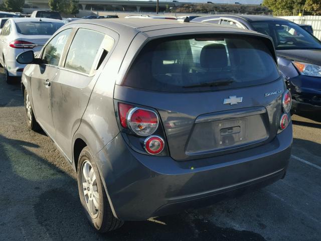 1G1JC6SG4D4167333 - 2013 CHEVROLET SONIC LT CHARCOAL photo 3