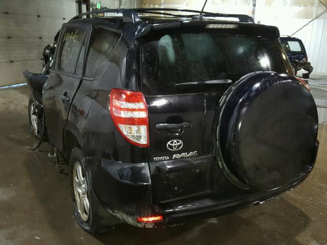 JTMBK4DV9A5097915 - 2010 TOYOTA RAV4 BLACK photo 3