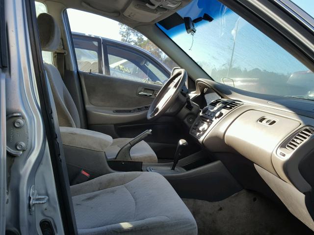 1HGCG66812A075295 - 2002 HONDA ACCORD EX SILVER photo 5