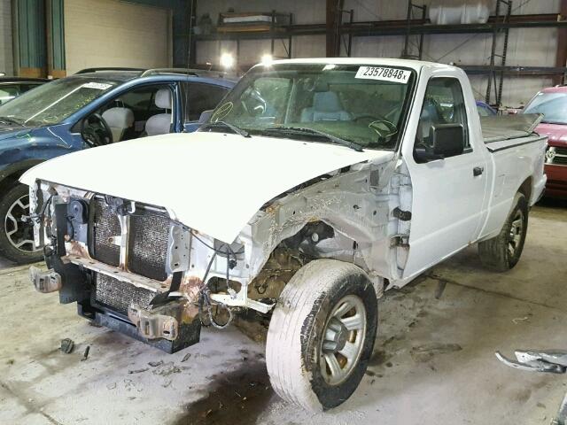 1FTYR10DX9PA53410 - 2009 FORD RANGER WHITE photo 2