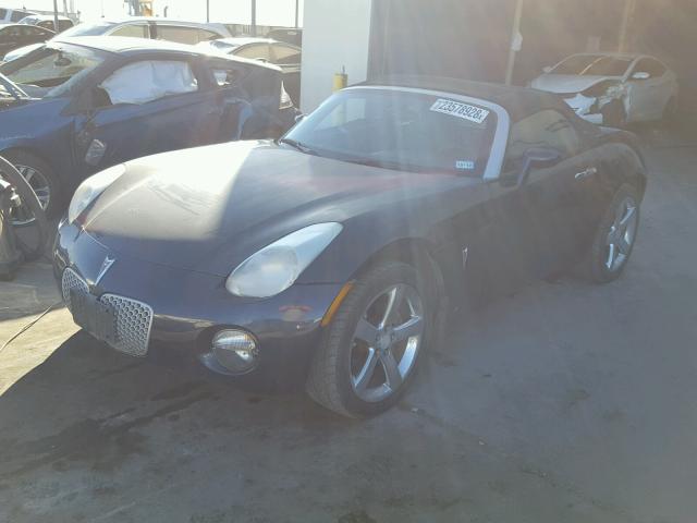 1G2MB35B07Y109159 - 2007 PONTIAC SOLSTICE BLUE photo 2