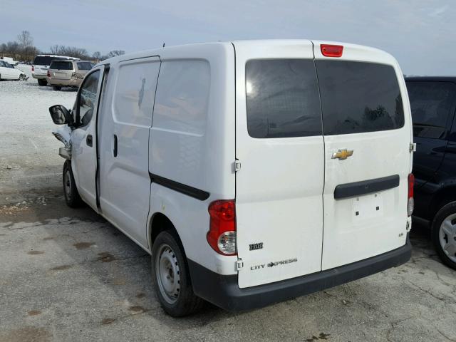 3N63M0YN4HK691374 - 2017 CHEVROLET CITY EXPRE WHITE photo 3