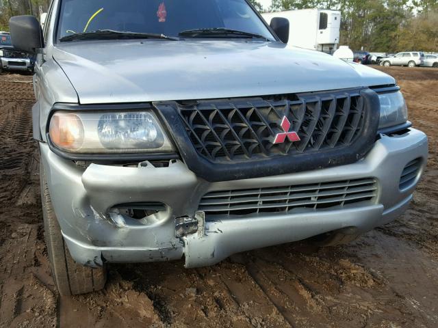 JA4LS31HXYP062189 - 2000 MITSUBISHI MONTERO SP SILVER photo 9