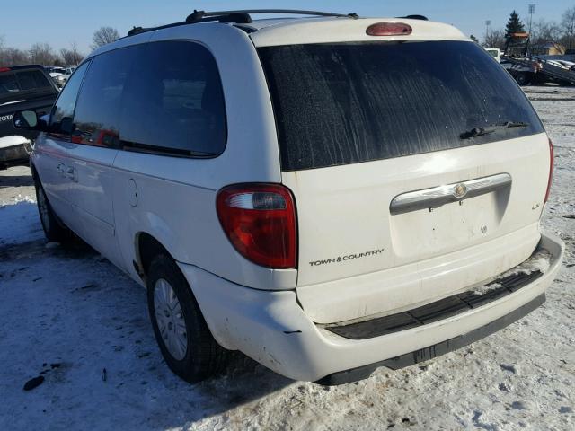 2A4GP44R86R604298 - 2006 CHRYSLER TOWN & COU WHITE photo 3