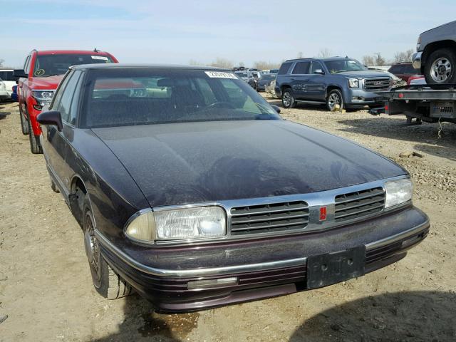 1G3CX52K6S4317863 - 1995 OLDSMOBILE 98 REGENCY MAROON photo 1