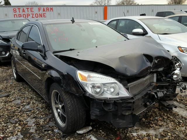 1G8ZS57B08F283847 - 2008 SATURN AURA XE BLACK photo 1