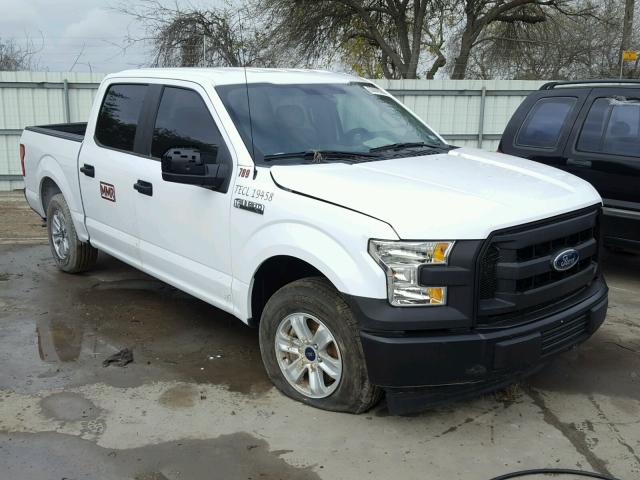 1FTEW1CF8HKD05692 - 2017 FORD F150 SUPER WHITE photo 1