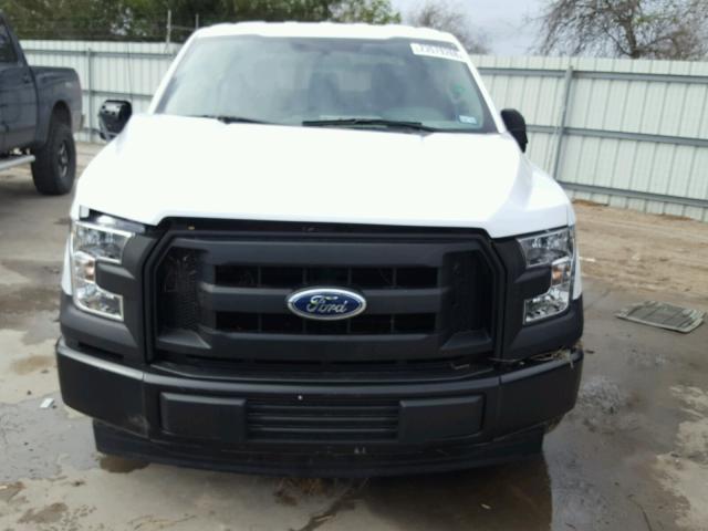 1FTEW1CF8HKD05692 - 2017 FORD F150 SUPER WHITE photo 9