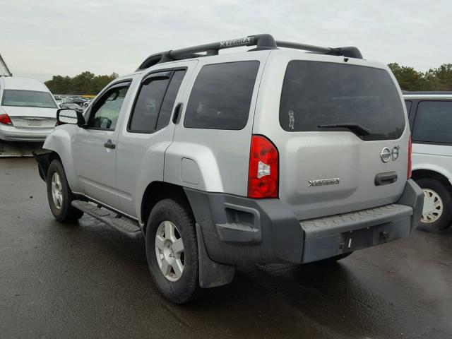 5N1AN08W47C528403 - 2007 NISSAN XTERRA OFF GRAY photo 3