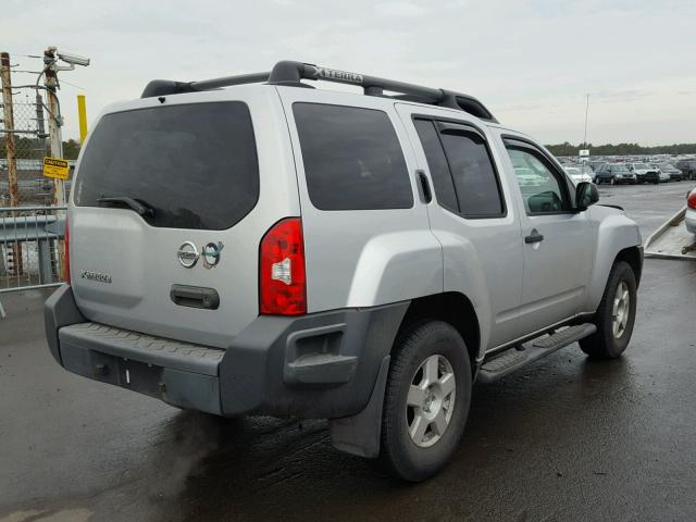 5N1AN08W47C528403 - 2007 NISSAN XTERRA OFF GRAY photo 4