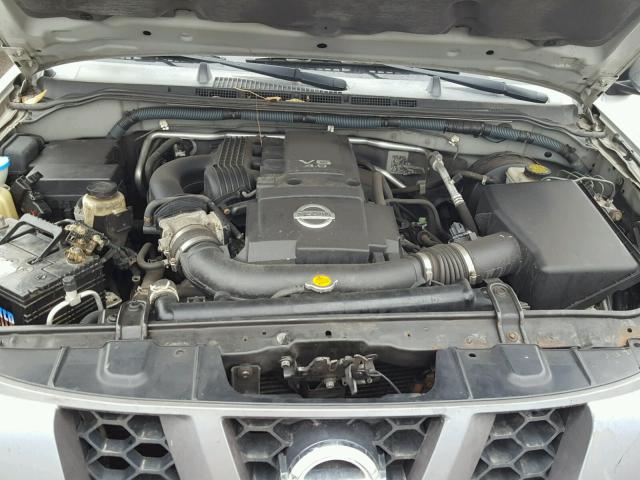 5N1AN08W47C528403 - 2007 NISSAN XTERRA OFF GRAY photo 7