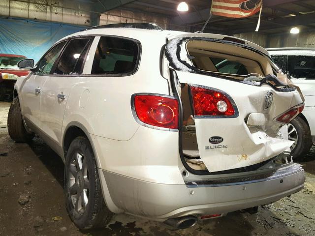 5GAEV23D49J108826 - 2009 BUICK ENCLAVE CX WHITE photo 3