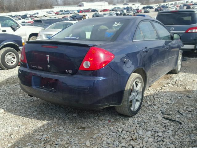 1G2ZG57N984277286 - 2008 PONTIAC G6 BASE BLUE photo 4