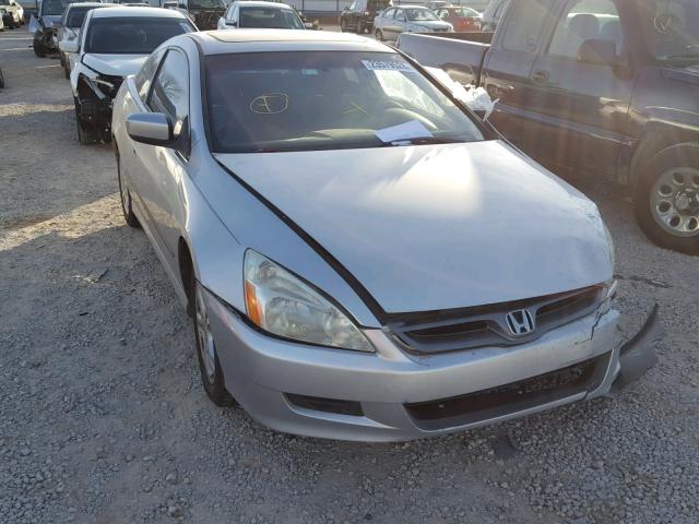 1HGCM72777A004122 - 2007 HONDA ACCORD EX SILVER photo 1