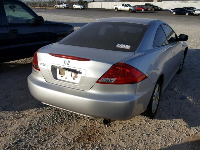 1HGCM72777A004122 - 2007 HONDA ACCORD EX SILVER photo 4