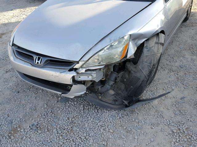 1HGCM72777A004122 - 2007 HONDA ACCORD EX SILVER photo 9