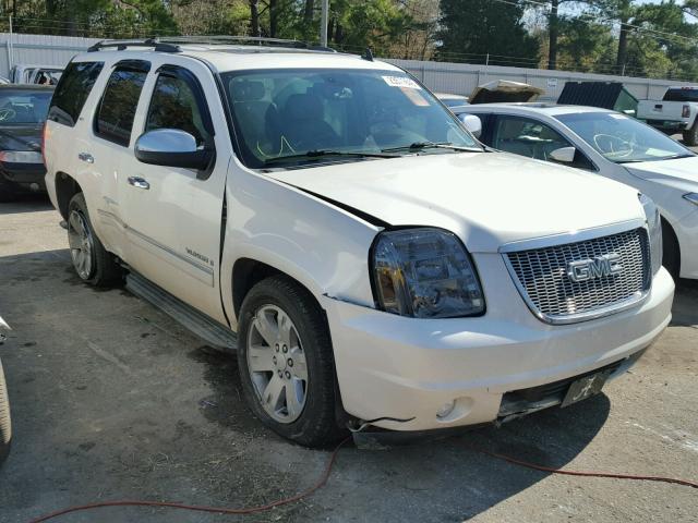 1GKFC33099R278133 - 2009 GMC YUKON SLT WHITE photo 1