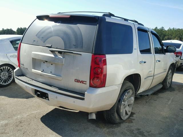 1GKFC33099R278133 - 2009 GMC YUKON SLT WHITE photo 4