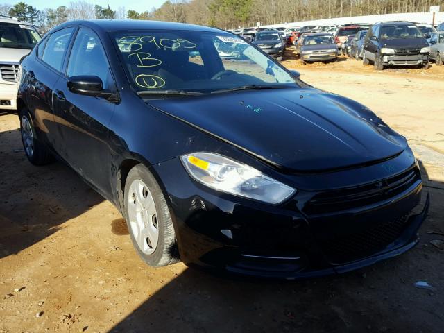 1C3CDFAA7FD118905 - 2015 DODGE DART SE BLACK photo 1