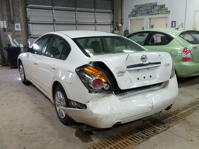 1N4AL21E79N484580 - 2009 NISSAN ALTIMA 2.5 WHITE photo 3