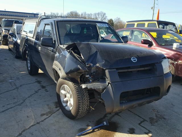 1N6DD26T54C458590 - 2004 NISSAN FRONTIER K BLACK photo 1