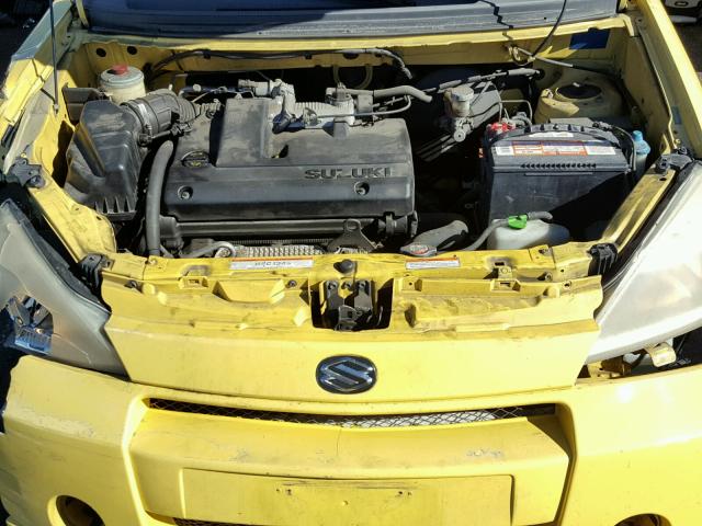 JS2RC41H735207931 - 2003 SUZUKI AERIO SX YELLOW photo 7