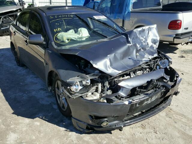 JA3AU26U68U018634 - 2008 MITSUBISHI LANCER ES GRAY photo 1