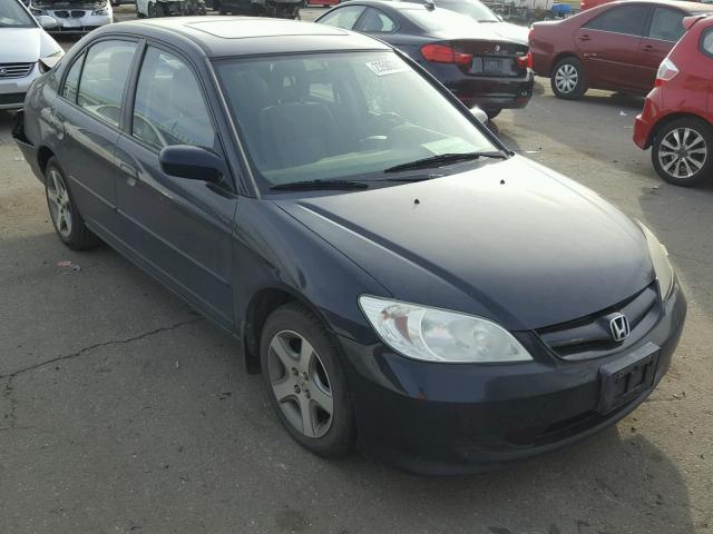 2HGES168X5H013894 - 2005 HONDA CIVIC EX 黑色 照片 1