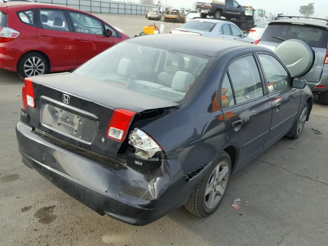 2HGES168X5H013894 - 2005 HONDA CIVIC EX 黑色 照片 4
