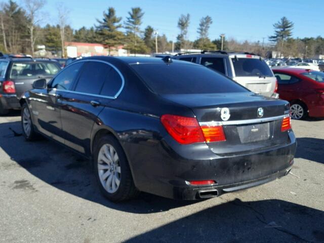 WBAKC6C58ACL67784 - 2010 BMW 750 I BLACK photo 3