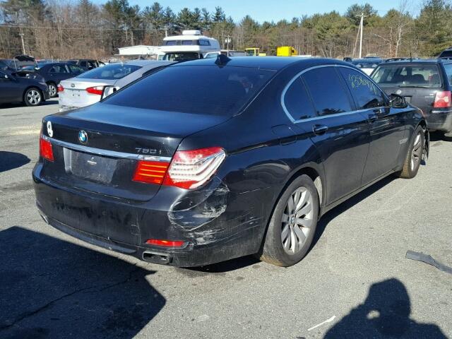 WBAKC6C58ACL67784 - 2010 BMW 750 I BLACK photo 4