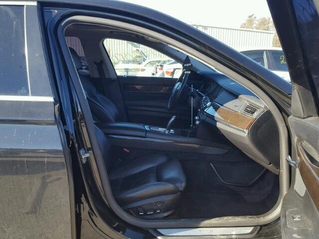 WBAKC6C58ACL67784 - 2010 BMW 750 I BLACK photo 5