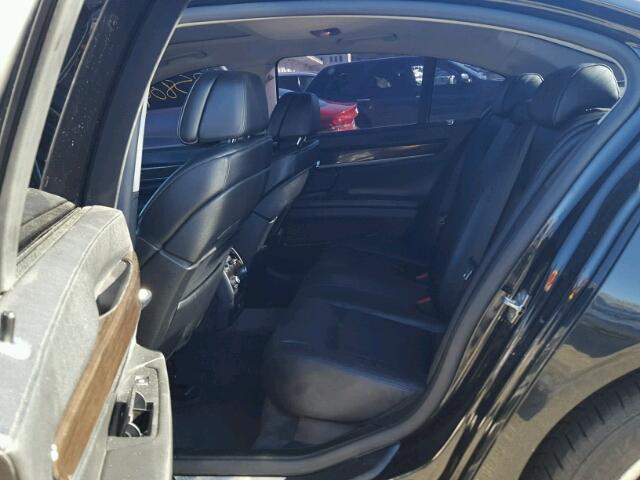 WBAKC6C58ACL67784 - 2010 BMW 750 I BLACK photo 6