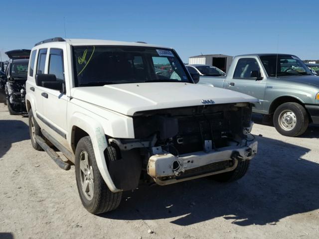 1J8HH48K36C352966 - 2006 JEEP COMMANDER WHITE photo 1