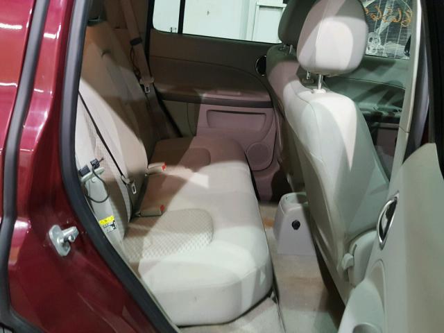 3GNDA13DX7S514337 - 2007 CHEVROLET HHR LS MAROON photo 6