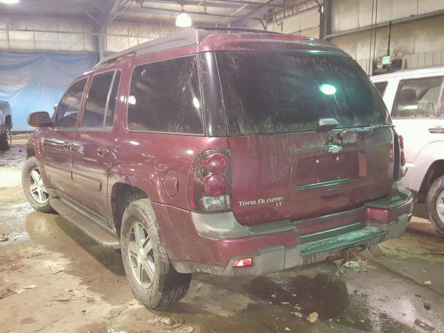 MV1N3286511ND - 2005 CHEVROLET TRAILBLAZR MAROON photo 3