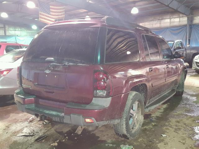 MV1N3286511ND - 2005 CHEVROLET TRAILBLAZR MAROON photo 4