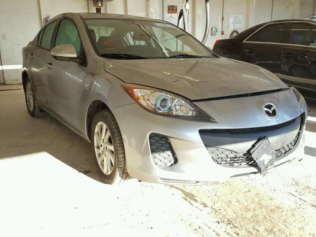 JM1BL1V73C1672404 - 2012 MAZDA 3 I GRAY photo 1