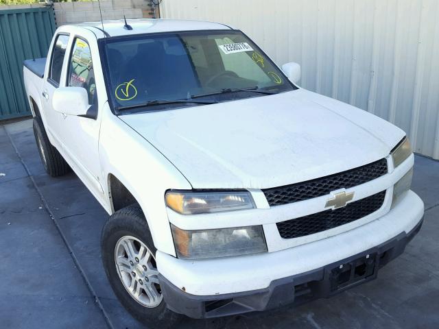 1GCDT13E098140019 - 2009 CHEVROLET COLORADO WHITE photo 1